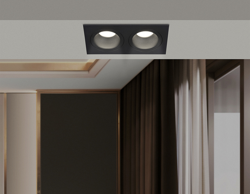 TN102832/2 BK/BK черный/черный GU5.3/2 178*93*50