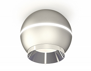 XS1103002 SSL/PSL серебро песок/серебро полированное MR16 GU5.3 LED 3W 4200K (C1103, N7032)