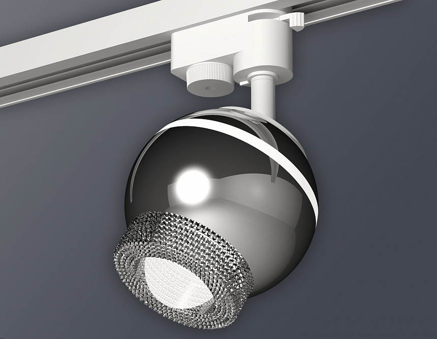XT1104001 PSL/CL серебро полированное/прозрачный GU5.3 LED 3W 4200K (A2520, C1104, N7191)
