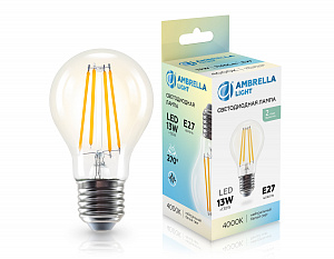 601314 Filament LED A60 13W E27 4000K 220-240V