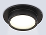 TN6735 BK черный IP44 GX53 D110*57