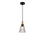 LH58111 BK/LW/SM черный/светлое дерево/дымчатый E14 max 40W D110*1500