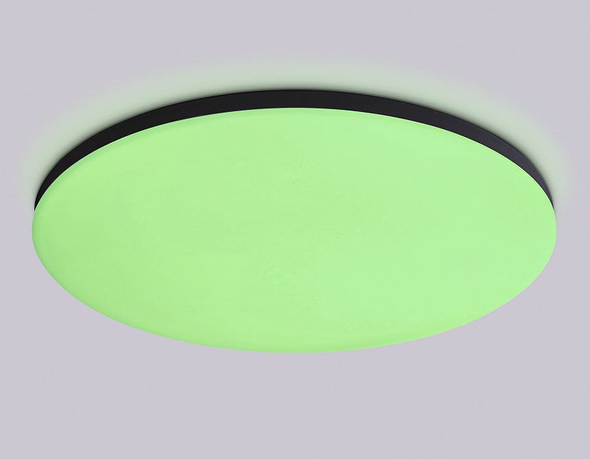 FZ2006 BK черный IP54 30W 3000K-6500K+RGB Wi-Fi Алиса/Tuya/Smart Home/Alexa D450*60 (ПДУ ИК)