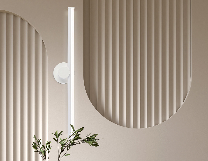 FL6101 WH белый 14W 3000K-6400K 605*100*60