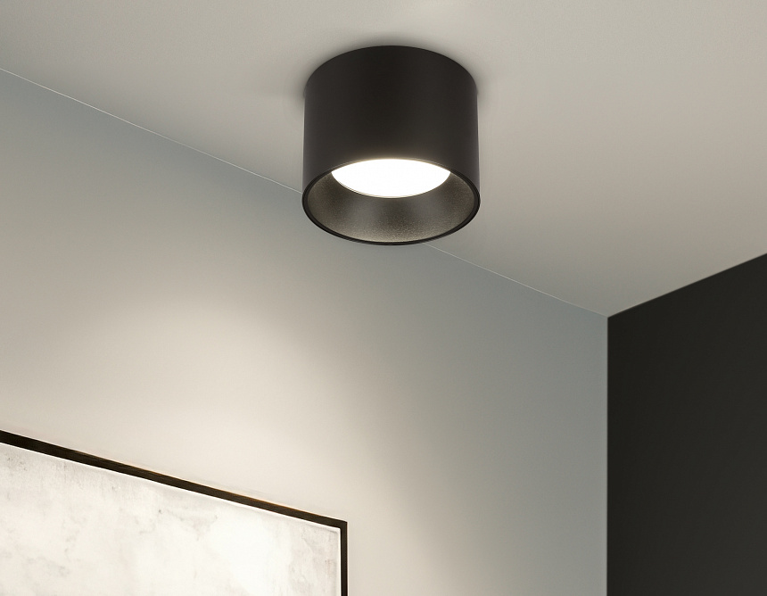 TN52885 SBK черный песок GX53 max 12W D97*70