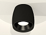 XS1142002 SBK/PBK черный песок/черный полированный MR16 GU5.3 (C1142, N7031)