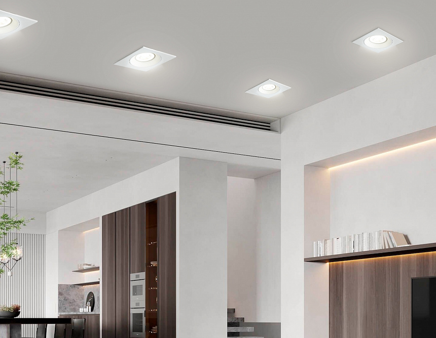 A8924 WH белый MR16 GU5.3 92*92*24