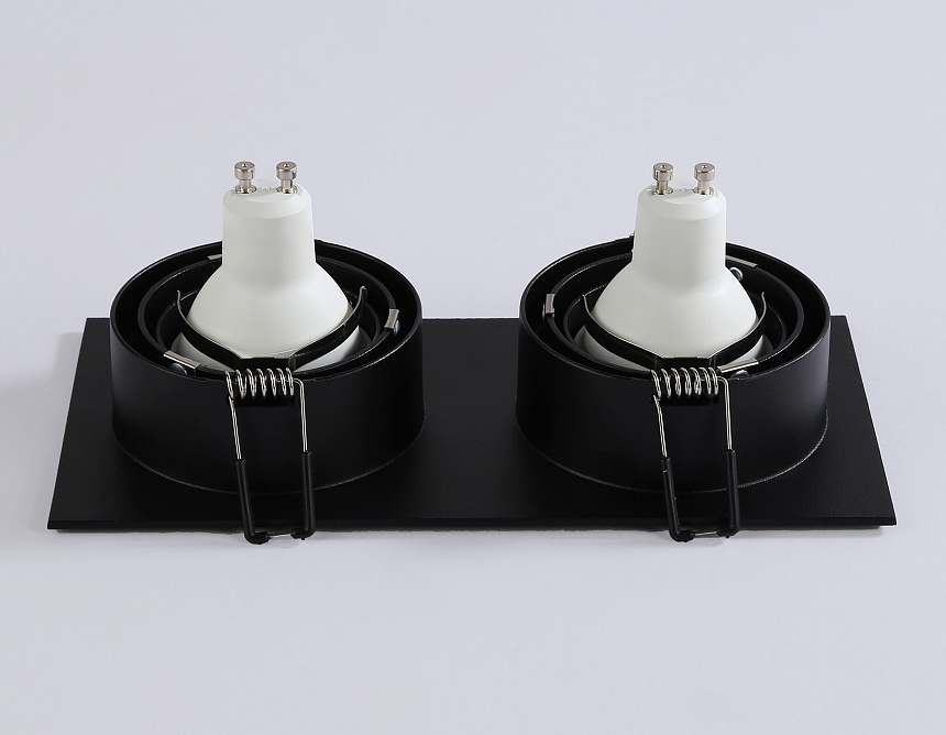 TN102760/2 BK черный IP20 GU5.3/2 200*100*32