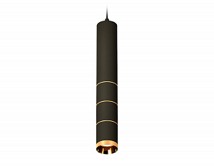 XP6302050 SBK/PYG черный песок/золото желтое полированное MR16 GU5.3