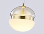 LH11001 GD/FR золото/белый матовый 20W 3000K D180*200