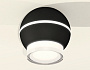 XS1102042 SBK/FR/CL черный песок/белый матовый/прозрачный MR16 GU5.3 LED 3W 4200K (C1102, N7160)
