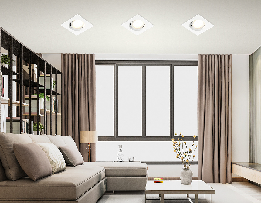 TN1143 WH белый IP44 GU5.3 95*95*38