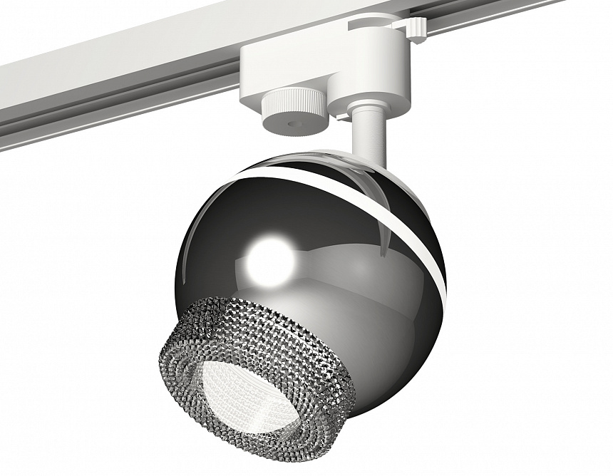 XT1104001 PSL/CL серебро полированное/прозрачный GU5.3 LED 3W 4200K (A2520, C1104, N7191)