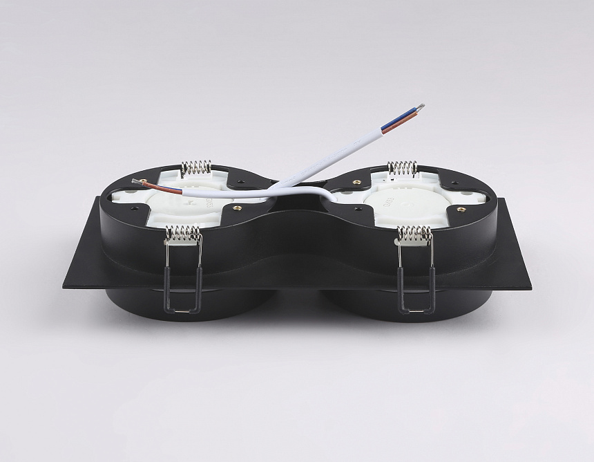 TN52424/2 BK/FR черный/белый матовый GX53 max 12W 210*105*45