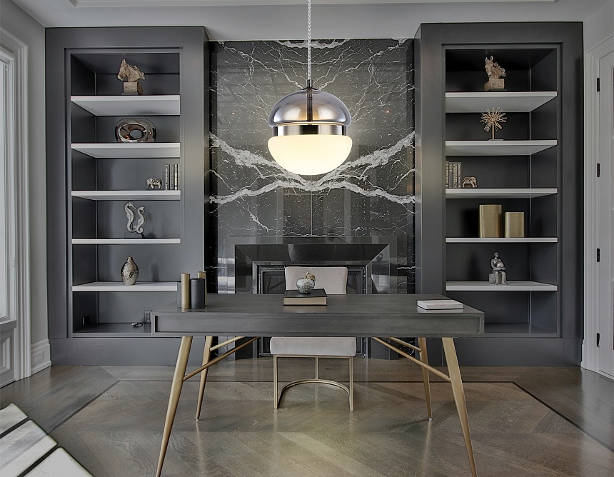 LH11003 SM/FR дымчатый/белый матовый 20W 3000K D180*200