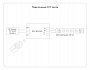 GS4101 5050 60Led/ 14W m/ 24V IP20 CCT 3000-6500K/ 5000*10*1.87mm (3 конт.)
