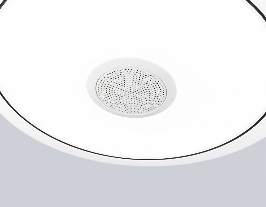 FZ710 WH белый IP20 40W 3000-6500K+RGB Music 370*56 (ПДУ ИК)