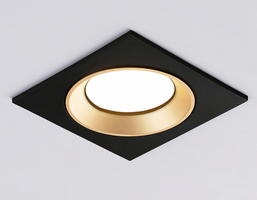 A8927 BK/GD черный/золото MR16 GU5.3 92*92*24