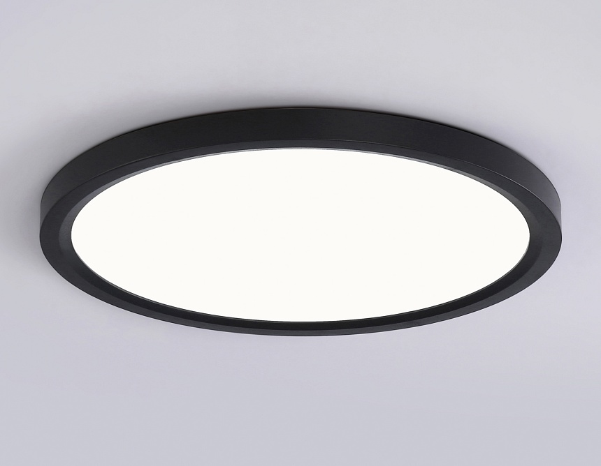 FZ1908 BK черный IP54 35W 3000K-6500K CCT-переключатель D450*25 (Без ПДУ) FZ1908 BK черный IP54 35W 3000K-6500K CCT-переключатель D450*25 (Без ПДУ)