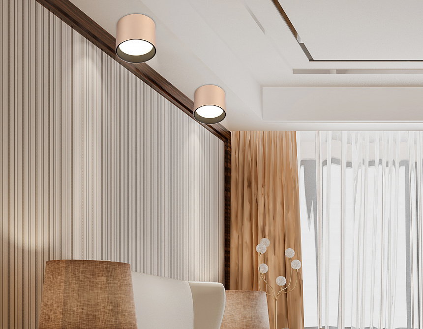 TN5305 GD/BK золото/черный GX53 max 15W D83*65