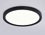 FZ1904 BK черный IP54 20W 3000K-6500K CCT-переключатель D300*25 (Без ПДУ)