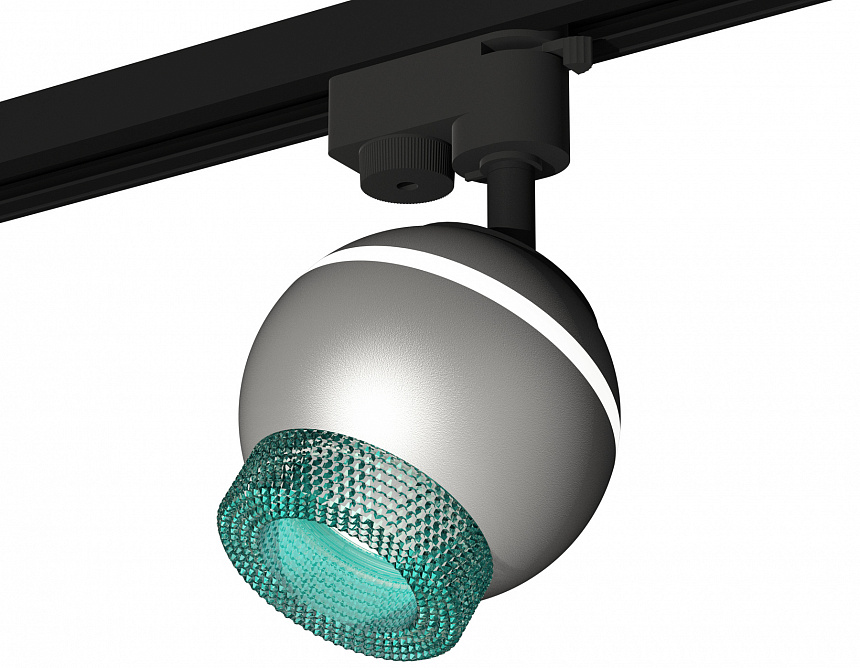 XT1103041 SSL/BL серебро песок/голубой MR16 GU5.3 LED 3W 4200K (A2521, C1103, N7194)