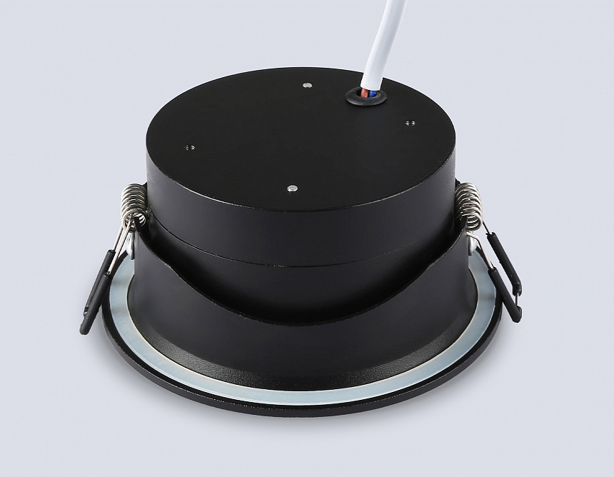 TN6653 BK черный IP44 GX53 D110*48