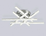 FA8898 CH хром 75W 3000K-6400K 740*710*170 (ПДУ РАДИО 2.4G)