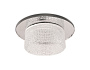 TN350 CH/CL хром/прозрачный GU5.3+3W (LED WHITE) D95*45