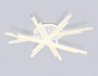 FL6275 WH белый 134W 3000K-6400K 800*800*165 (ПДУ ИК)
