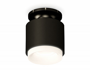 XS7511064 SBK/PBK/FR черный песок/черный полированный/белый матовый MR16 GU5.3 (N7926, C7511, N7165)