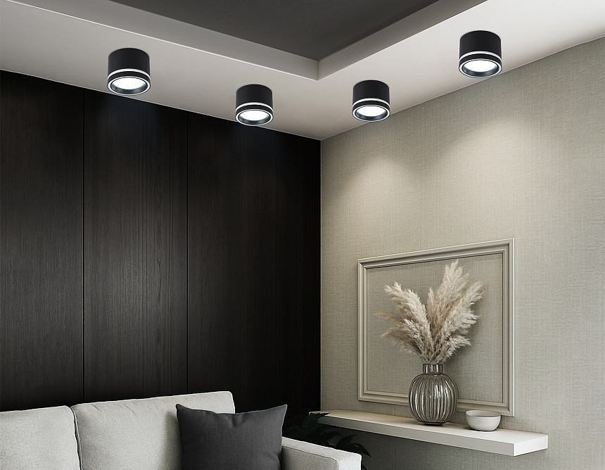 TU5531 BK черный IP20 GX70 D120*87