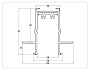 GL1012 BK черный IP20 220V 3000*62.5*56