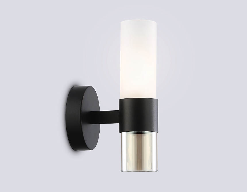 LH55106 BK/FR/TI черный/белый матовый/янтарь E14 max 40W 130*100*225