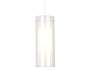 TR3672 CH/CL/FR хром/прозрачный/белый матовый E14 max 40W D110*1000