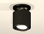 XS7402060 SBK/PBK черный песок/черный полированный MR16 GU5.3 (N7926, C7402, N7002)