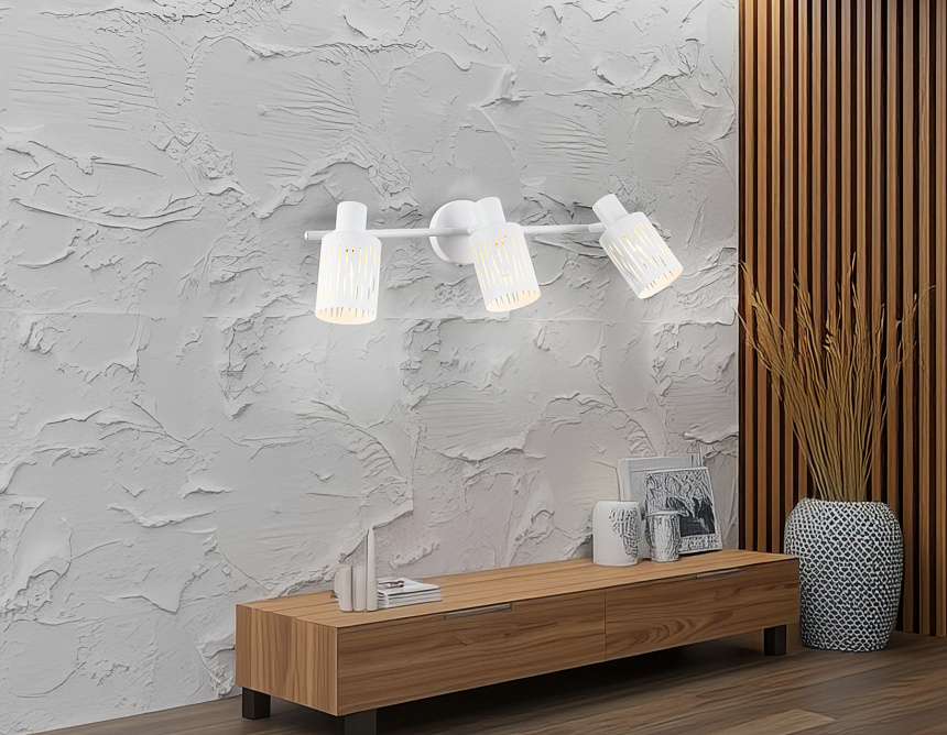 TR8665/3 WH белый E14/3 max 60W 560*100*190