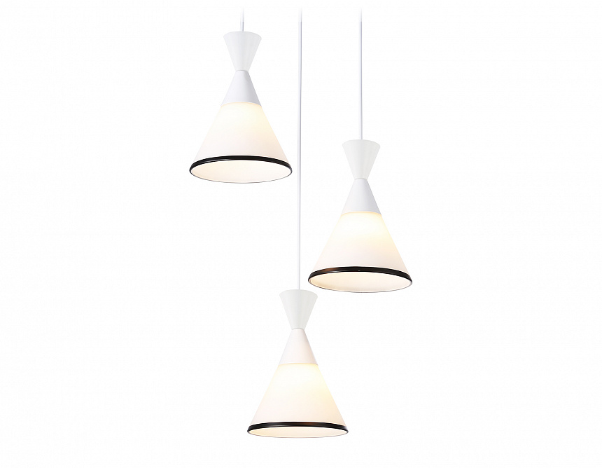 TR3167/3 WH/BK белый/черный E27/3 max 60W D360*1000