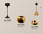 XP1105001 PYG/SBK золото желтое полированное/черный песок MR16 GU5.3 LED 3W 4200K(A2302,C1105,N7014)