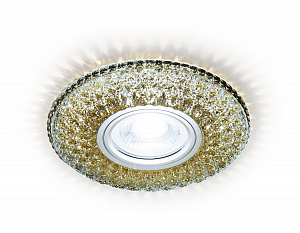 S333 CF/WR хром/кофе/MR16+3W(LED WARM 3000K)
