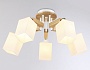 TR9518/5 WH/GD/FR белый/золото/белый матовый E27*5 max 40W D670*260