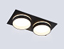TN6712/2 BK черный IP44 GX53/2 max 15W 210*105*45