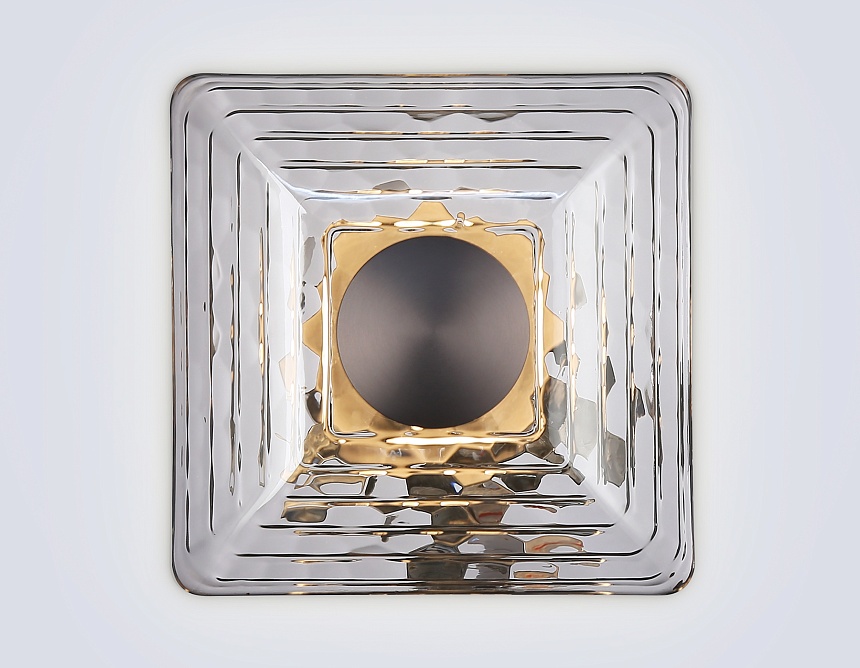 LH31037 GR/SM серый/дымчатый 6W 3000K 150*150*85