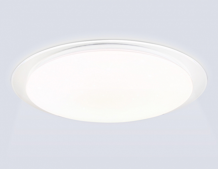 FZ780 WH белый IP20 60W 3000-6500K+RGB 570*55 (ПДУ ИК)