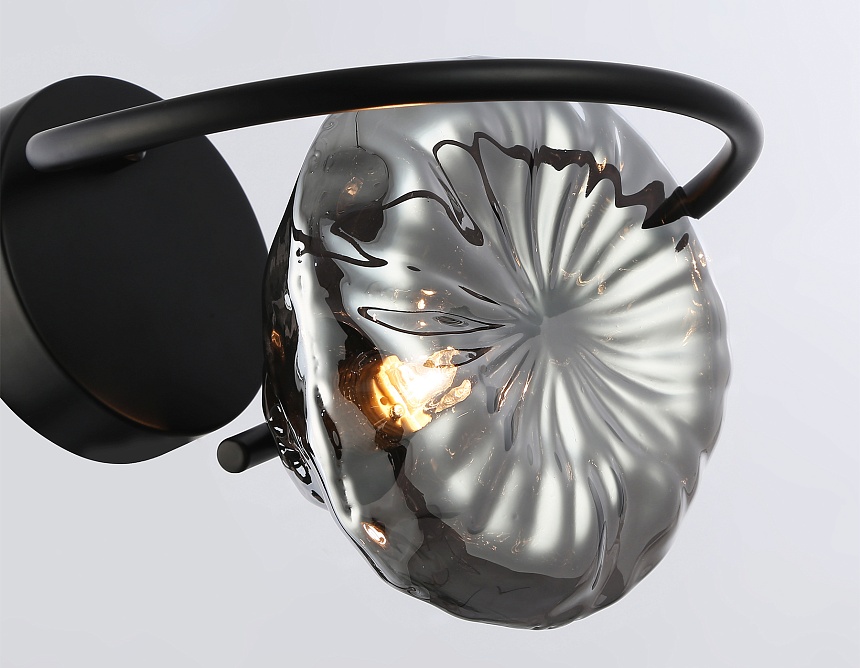 LH15005 BK/SM черный/дымчатый G9 max 40W 195*210*170