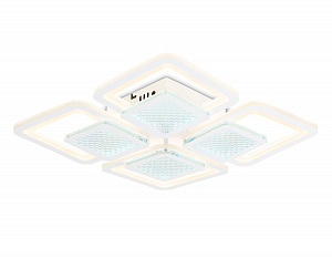 FA4283/4+4 WH белый 100W 3000K+6400K/4200K/6400K+3000K 435*435*70 (ПДУ ИК)