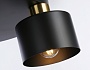 TR8121/3 BK/BS черный/латунь E27*3 max 40W D370*265