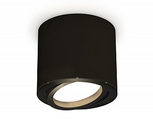 XS7402001 SBK/PBK черный песок/черный полированный MR16 GU5.3 (C7402, N7002)