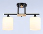 TR9543/2 BK/FR черный/белый матовый E27/2 max 40W 435*120*280