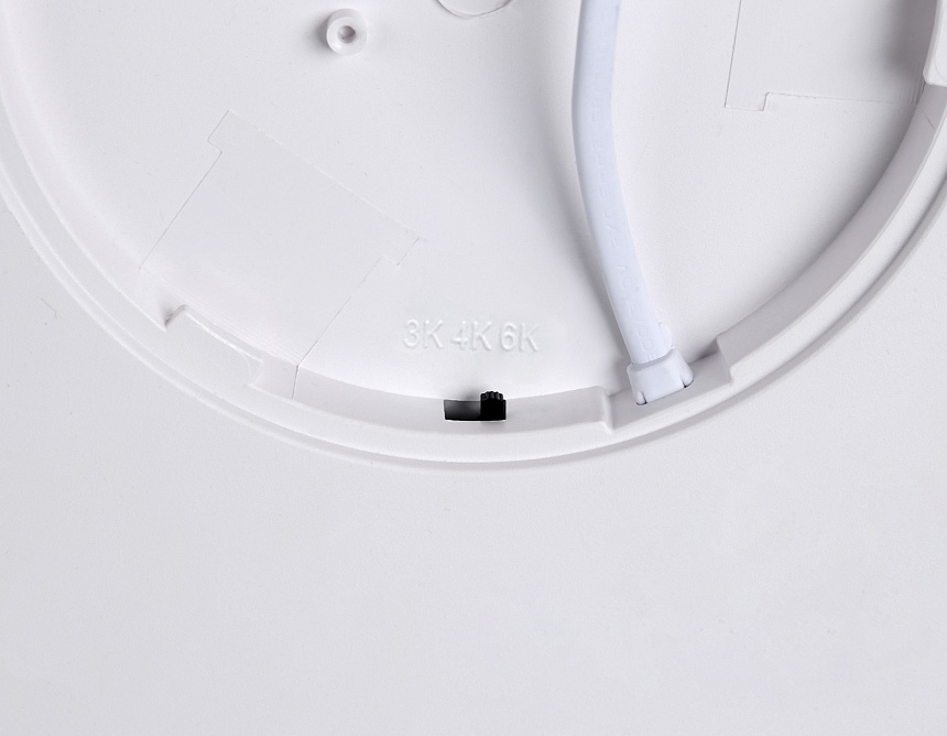 FZ1901 WH белый IP54 13W 3000K-6500K CCT-переключатель D230*25 (Без ПДУ)